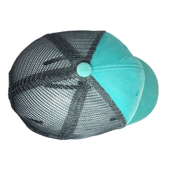 Patagonia P6 Logo Mountaintops Mesh Back Trucker Snapback Cap Hat READ - Picture 7 of 12